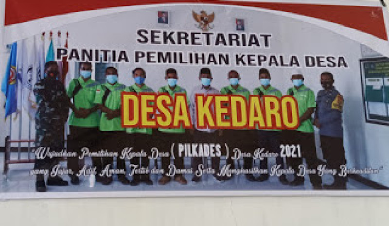 Panitia Pilkades Desa Kedaro Terpilih, Oleh Ketua BPD Kedaro Begini Pesannya