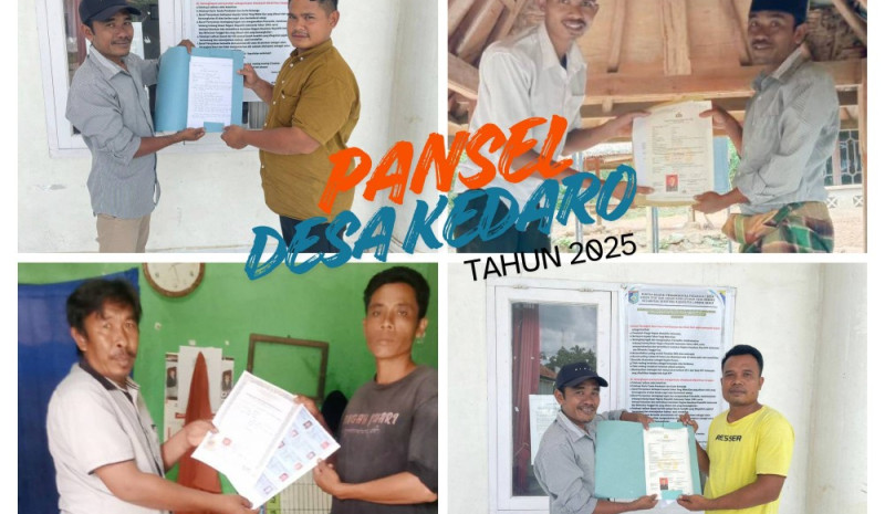 Desa Kedaro Cari Figur Terbaik, Empat Calon Siap Ikuti Tahapan Seleksi